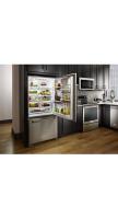 22 cu. ft. 33-Inch Width Full Depth Non Dispense Bottom Mount Refrigerator