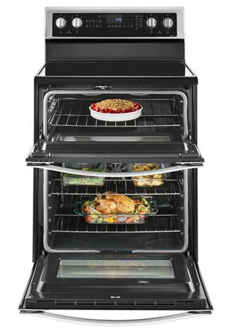 6.7 Cu. Ft. Electric Double Oven Range with True Convection