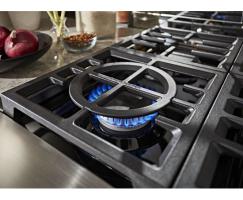 KitchenAid® 48'' Smart Commercial-Style Dual Fuel Range with Griddle