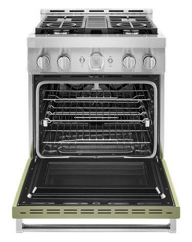 KitchenAid® 30'' Smart Commercial-Style Gas Range with 4 Burners