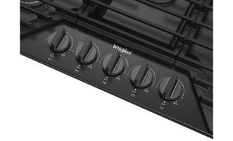 36-inch Gas Cooktop with EZ-2-Lift™ Hinged Cast-Iron Grates