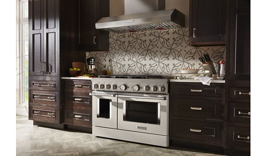 48'' 585 or 1170 CFM Motor Class Commercial-Style Wall-Mount Canopy Range Hood.
