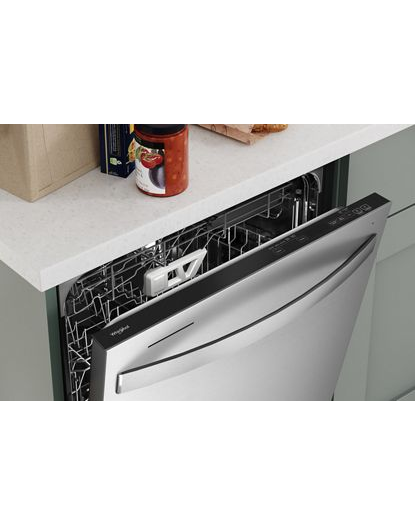 Fingerprint Resistant Dishwasher with 3rd Rack & Large Capacity