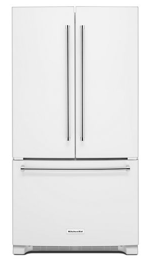20 cu. ft. 36-Inch Width Counter-Depth French Door Refrigerator with Interior Dispensev