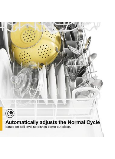 Heavy-Duty Dishwasher with 1-Hour Wash Cycle