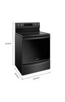 6.4 cu. ft. Freestanding Electric Range with Frozen Bake™ Technology