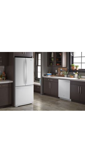 30-inch Wide French Door Refrigerator - 20 cu. ft.