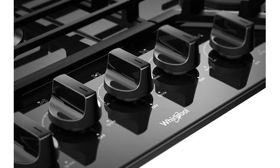 36-inch Gas Cooktop with EZ-2-Lift™ Hinged Cast-Iron Grates.