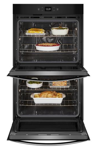 10.0 Total Cu. Ft. Double Wall Oven with Air Fry When Connected