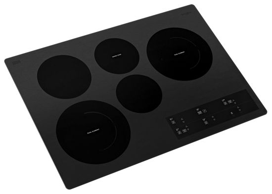 30-inch Electric Ceramic Glass Cooktop with Two Dual Radiant Elements.