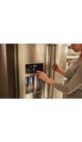 26.8 cu. ft. 36-Inch Width Standard Depth French Door Refrigerator with Exterior Ice and Water and PrintShield™ finish