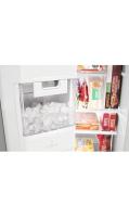 36-Inch Wide Side-by-Side Refrigerator with Exterior Ice and Water Dispenser - 25 Cu. Ft.