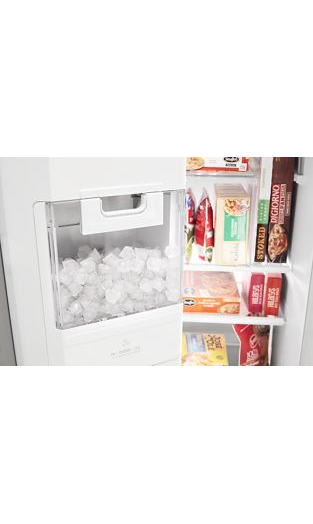 36-Inch Wide Side-by-Side Refrigerator with Exterior Ice and Water Dispenser - 25 Cu. Ft.