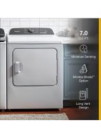 7.0 Cu. Ft. Long Vent Gas Moisture Sensing Dryer.