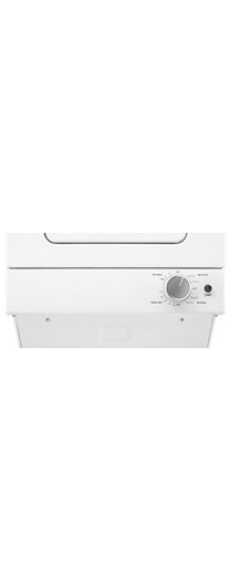 1.6 cu.ft Electric Stacked Laundry Center 6 Wash cycles and AutoDry™