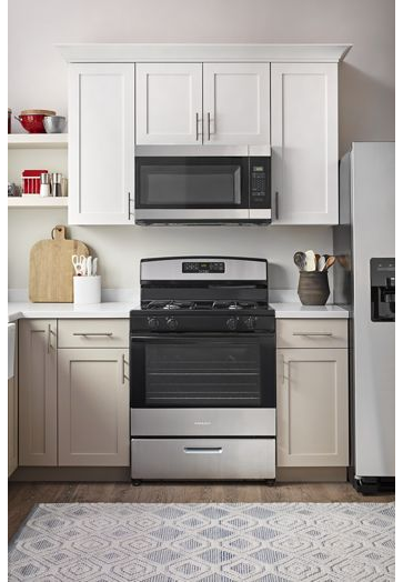 30-inch Gas Range with Bake Assist Temps