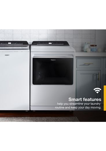 7.4 cu. ft. Top Load Electric Dryer with Advanced Moisture Sensing