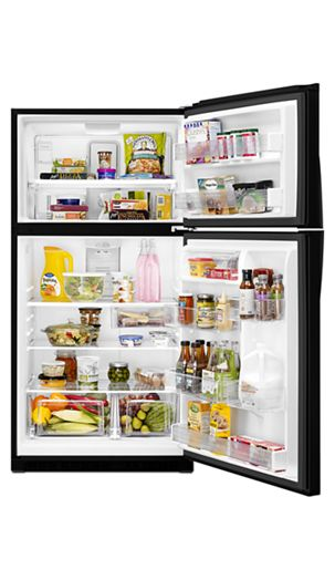 33-inch Wide Top Freezer Refrigerator - 21 cu. ft
