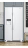 33-inch Wide Side-by-Side Refrigerator - 21 cu. ft.