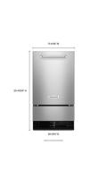 KitchenAid® 18'' Automatic Ice Maker with PrintShield™ Finish
