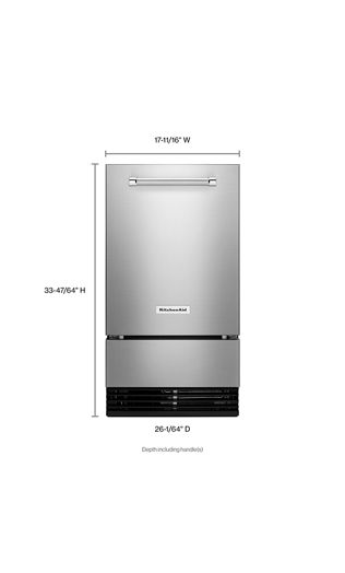 KitchenAid® 18'' Automatic Ice Maker with PrintShield™ Finish