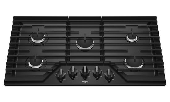 36-inch Gas Cooktop with EZ-2-Lift™ Hinged Cast-Iron Grates.