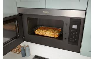 1.1 Cu. Ft. Flush Mount Microwave with Turntable-Free Design
