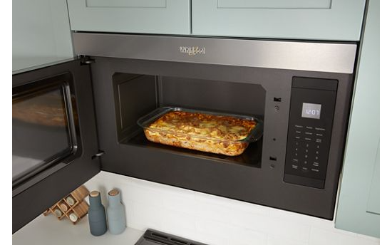 1.1 Cu. Ft. Flush Mount Microwave with Turntable-Free Design