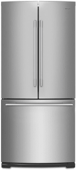 30-inch Wide Contemporary Handle French Door Refrigerator - 20 cu. ft.