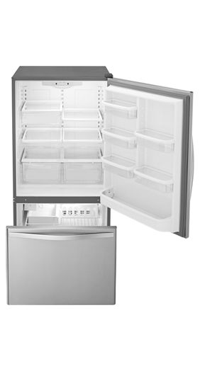 30-inches wide Bottom-Freezer Refrigerator with SpillGuard™ Glass Shelves - 18.7 cu. ft.
