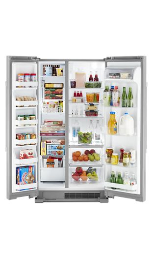 36-Inch Wide Side-by-Side Refrigerator - 25 cu. ft.