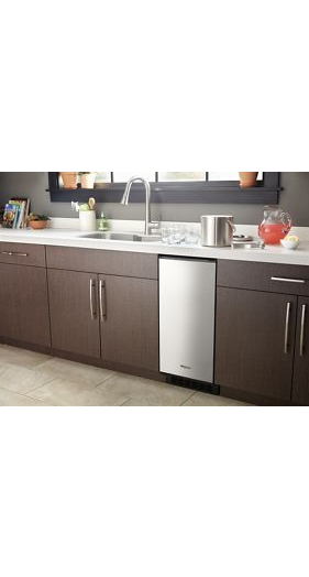 15-inch Icemaker with Clear Ice Technology.
