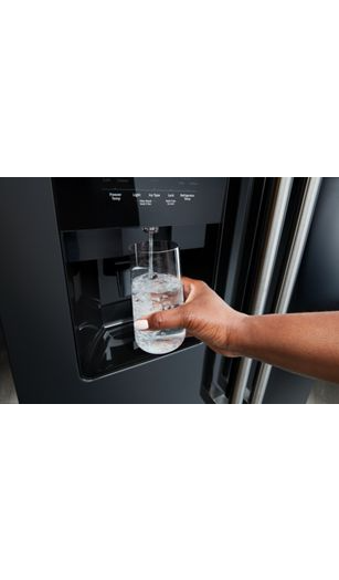 36-inch Wide Side-by-Side Refrigerator - 25 cu ft.