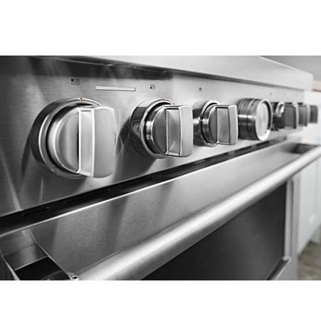 KitchenAid® 36'' Smart Commercial-Style Dual Fuel Range with 6 Burners