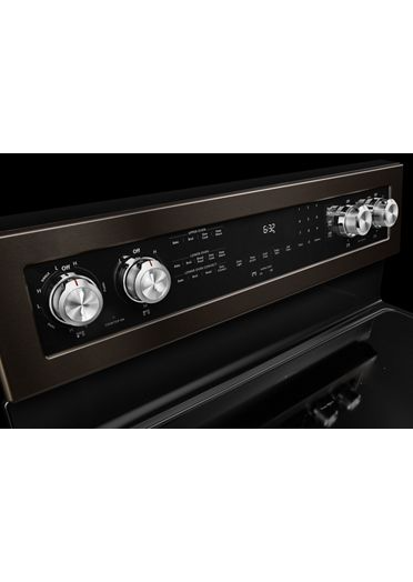 30-Inch 5 Burner Electric Double Oven Convection Range