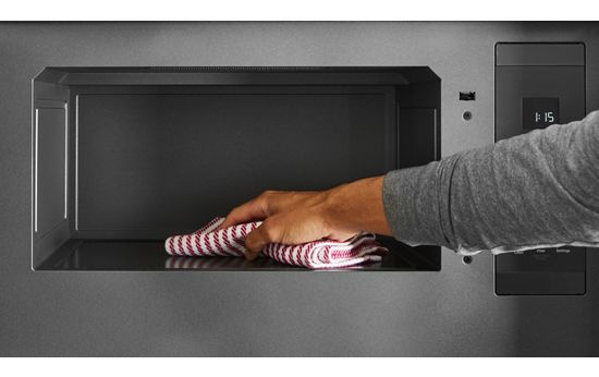 Over-The-Range Microwave with Flush Built-In Design