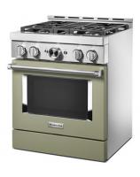 KitchenAid® 30'' Smart Commercial-Style Gas Range with 4 Burners
