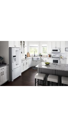 33- Inch Wide French Door Refrigerator with Beverage Chiller™ Compartment - 22 Cu. Ft.