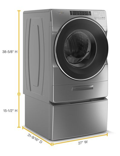4.3 cu. ft. Closet-Depth Front Load Washer with Load & Go™ XL Dispenser