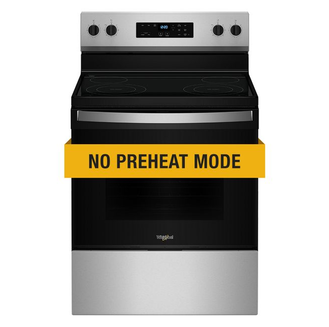 30-inch Electric Range with No Preheat Mode