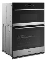 6.4 Total Cu. Ft. Combo Wall Oven with Air Fry When Connected.