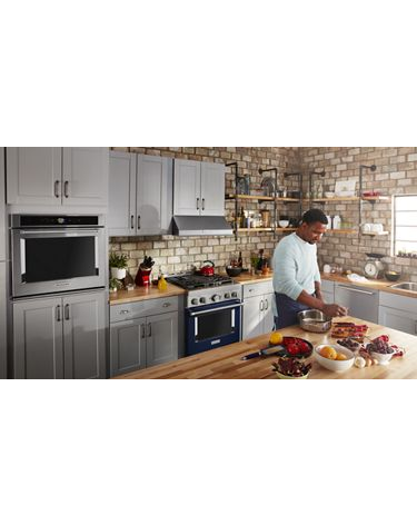 KitchenAid® 30'' Smart Commercial-Style Gas Range with 4 Burners