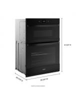 5.7 Total Cu. Ft. Combo Wall Oven with Air Fry When Connected