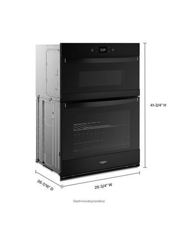 5.7 Total Cu. Ft. Combo Wall Oven with Air Fry When Connected