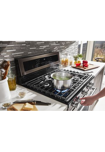 30-Inch 5-Burner Gas Convection Range