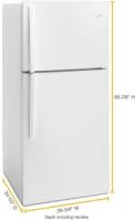 30-inch Wide Top Freezer Refrigerator - 19 Cu. Ft.