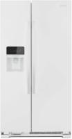 36-inch Side-by-Side Refrigerator with Dual Pad External Ice and Water Dispenser