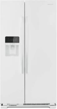 36-inch Side-by-Side Refrigerator with Dual Pad External Ice and Water Dispenser