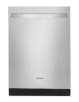 Eco Series Quiet Dishwasher with a washing 3rd Rack & Water Repellent Silverware Basket