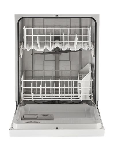 Quiet Dishwasher with Heated Dry and Factory-Installed Power Cord